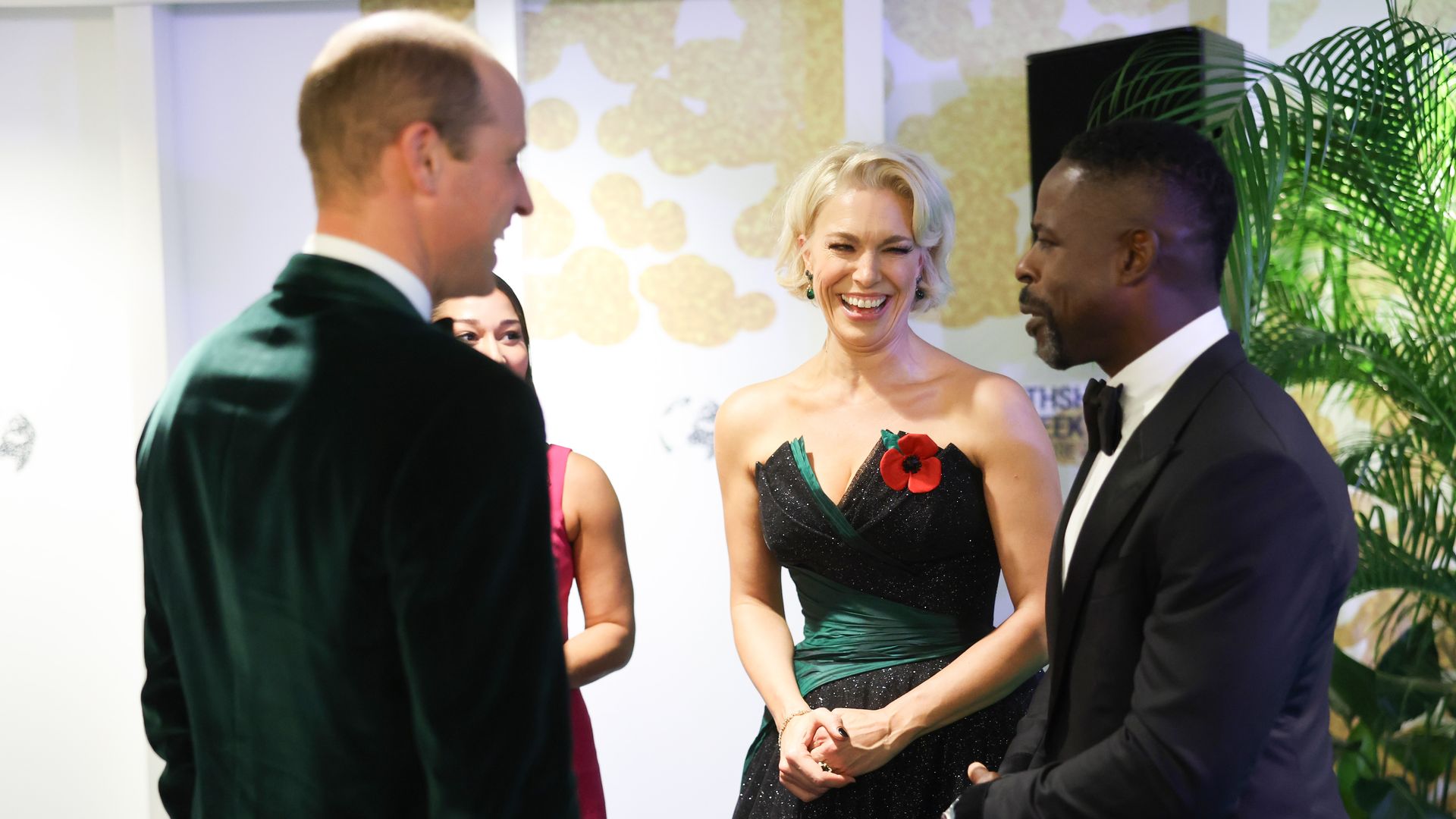 Prince William, Hannah Waddingham and Sterling K. Brown attend the 2023 Earthshot Prize Awards