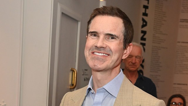  Jimmy Carr attends the press night performance of "The Constituent" at The Old Vic Theatre