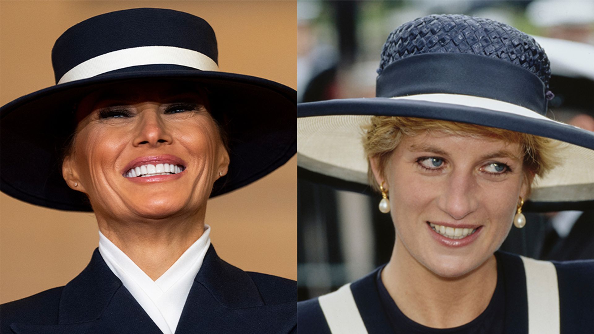 Melania Trump keeps dressing like Princess Diana and now we can’t unsee it