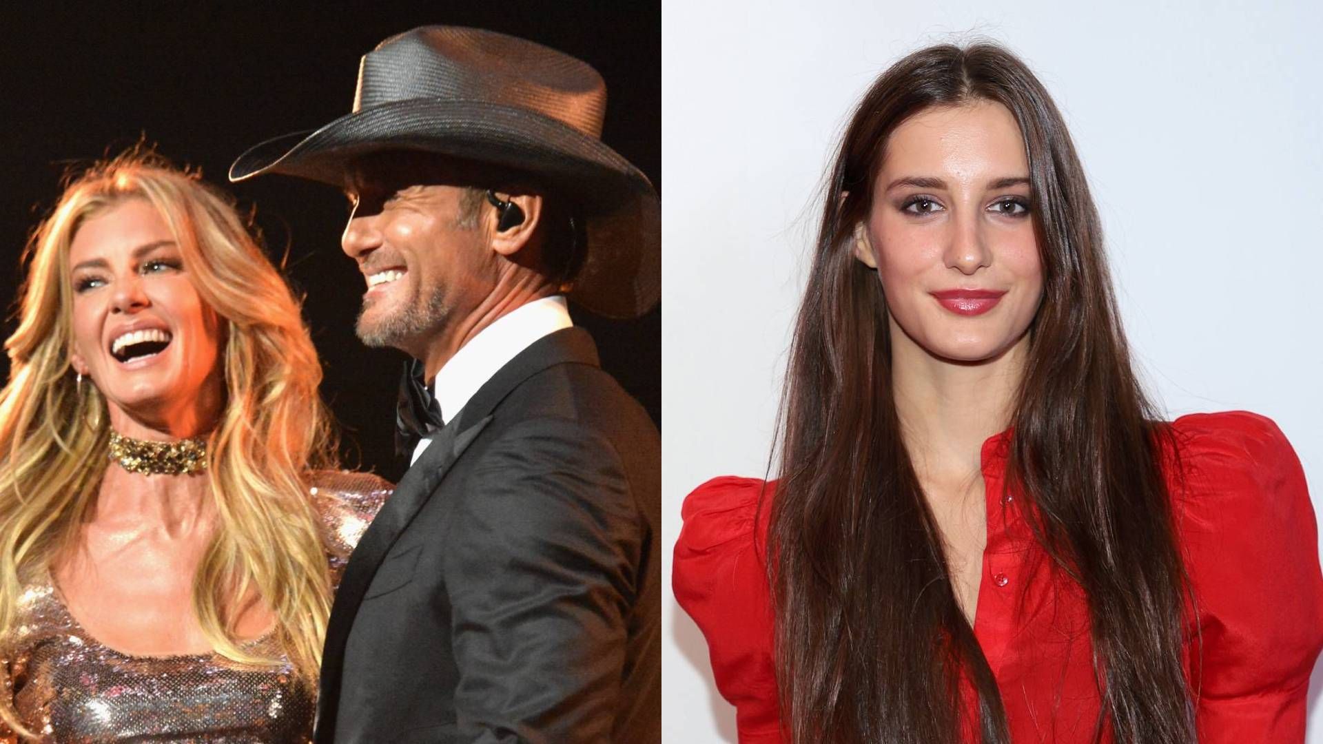 Tim McGraw and Faith Hill; Audrey McGraw