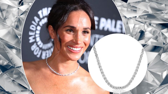 best diamond tennis necklaces as inspired by Meghan Markle