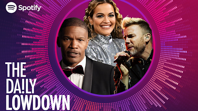 Jamie Foxx, Rita Ora and Gary Barlow