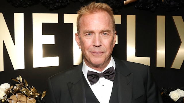 kevin costner netflix golden globes after party 2024