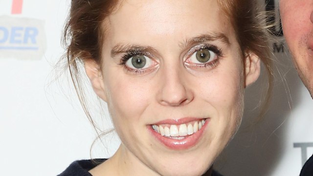 Princess Beatrice of York and Edoardo Mapelli Mozzi attend the premiere screening of "James Blunt: One Brit Wonder" at Picturehouse Central on December 6, 2023 in London, England. 