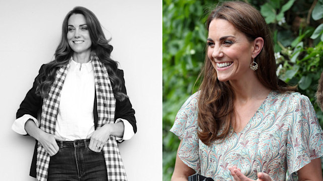 Kate Middleton's 43rd birthday portrait and Princess holding a camera