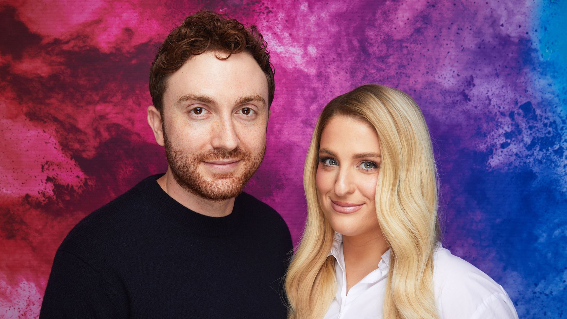 THE KELLY CLARKSON SHOW -- Episode J055 -- Pictured: Daryl Sabara, Meghan Trainor