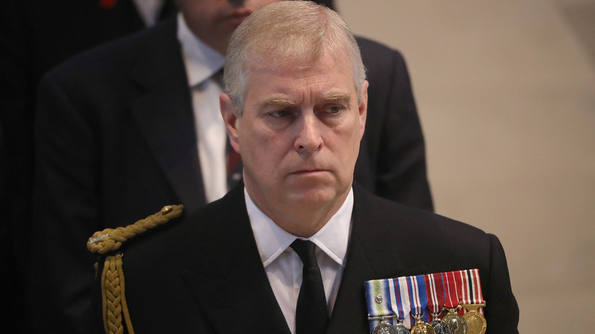prince andrew medals