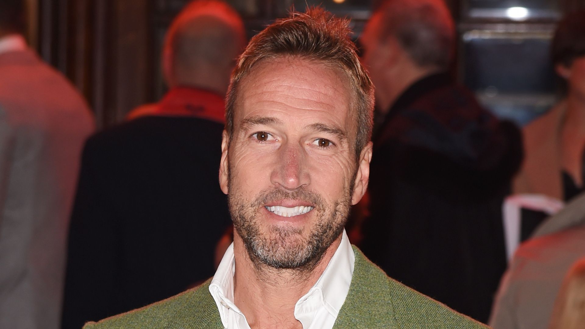 Ben Fogle in a green jacket