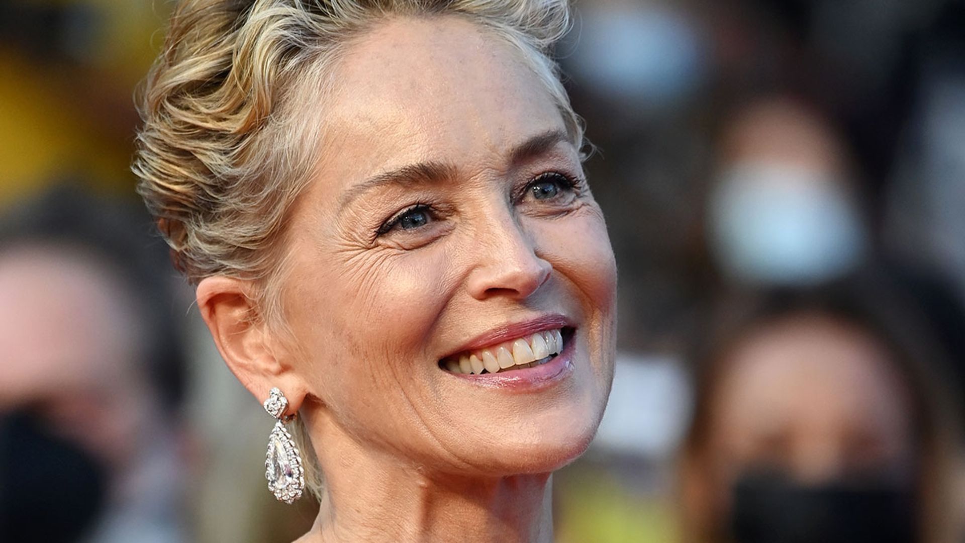 Sharon Stone causes a stir in unexpected beachside outfit