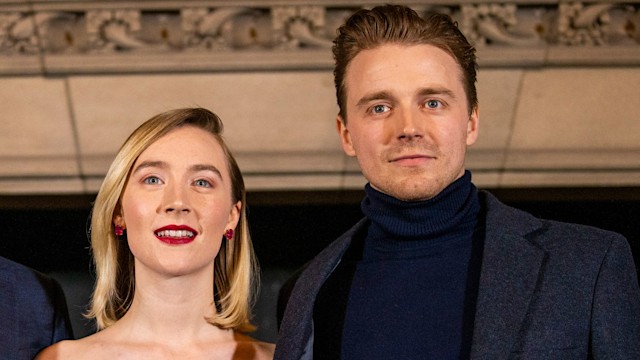 Saoirse Ronan and Jack Lowden attend Scotland's Premiere of Mary Queen of Scots in 2019