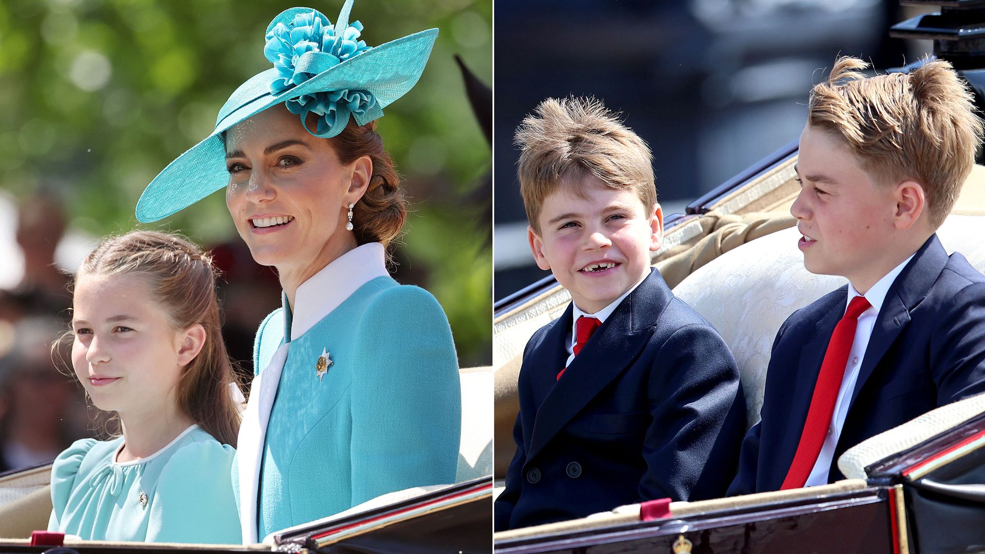 Prince George, Princess Charlotte & Prince Louis' most adorable Trooping the Colour 2025 moments - see photos