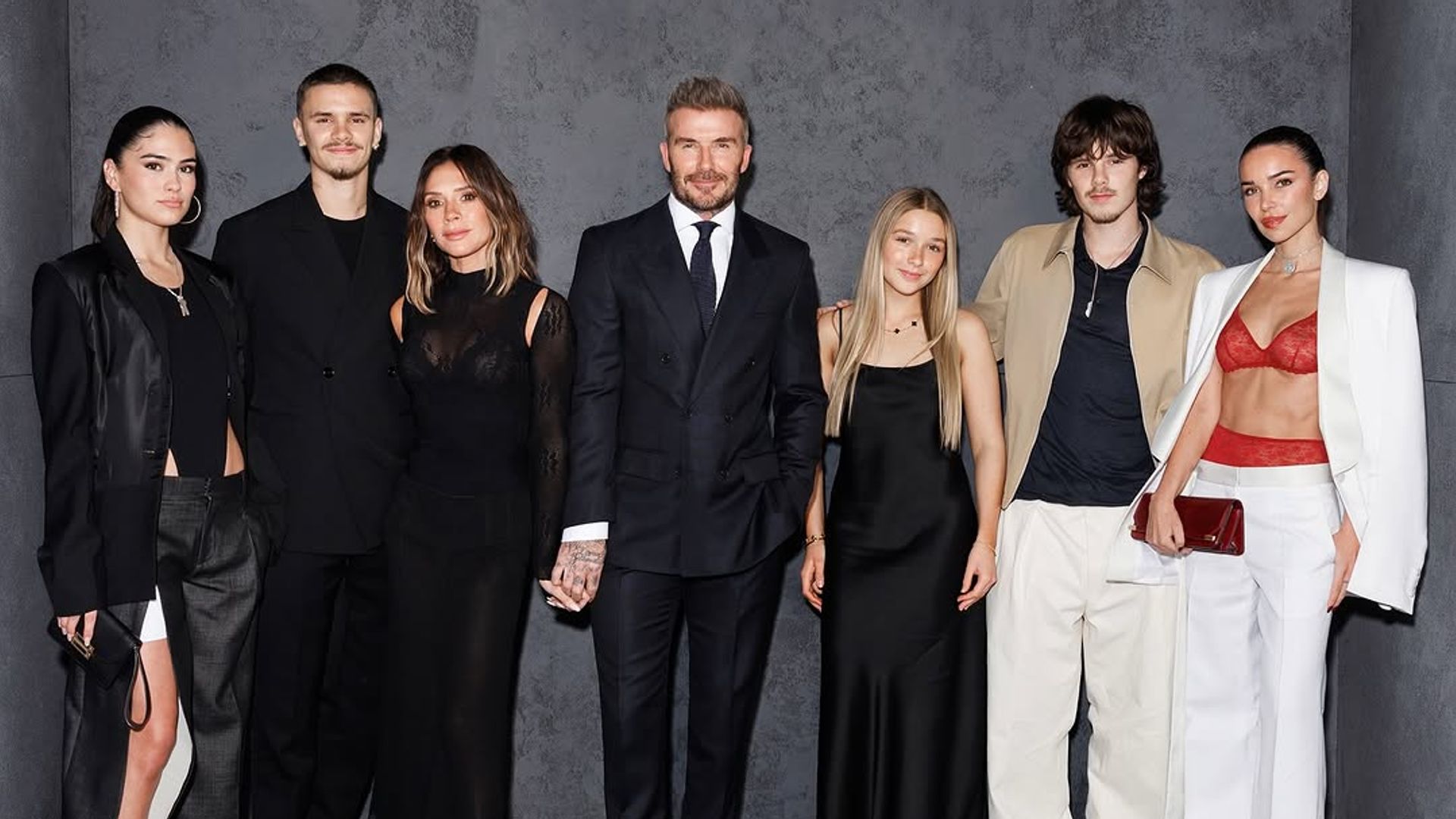 The Beckham family