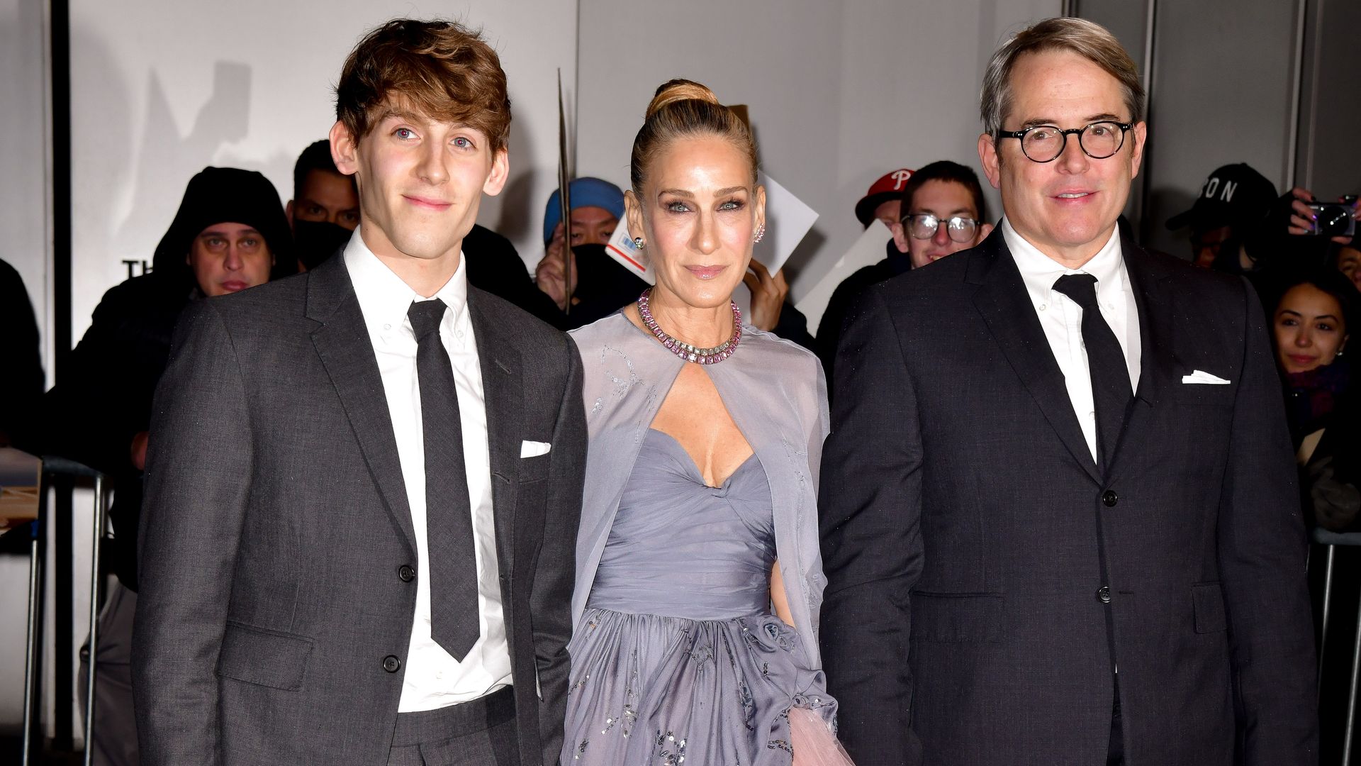 Sarah Jessica Parker and Matthew Broderick with son James Wilkie 