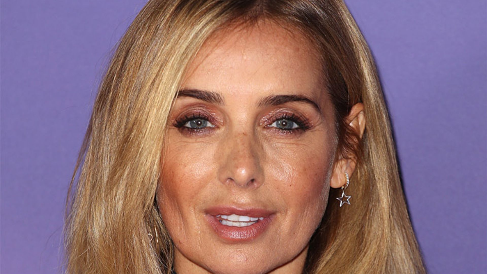 Louise Redknapp smouldering in a close-up photo