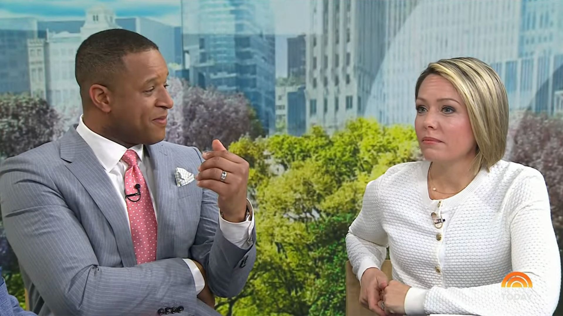 Today's Craig Melvin doesn't hold back with insult about Dylan Dreyer's appearance that only friends can say | HELLO!