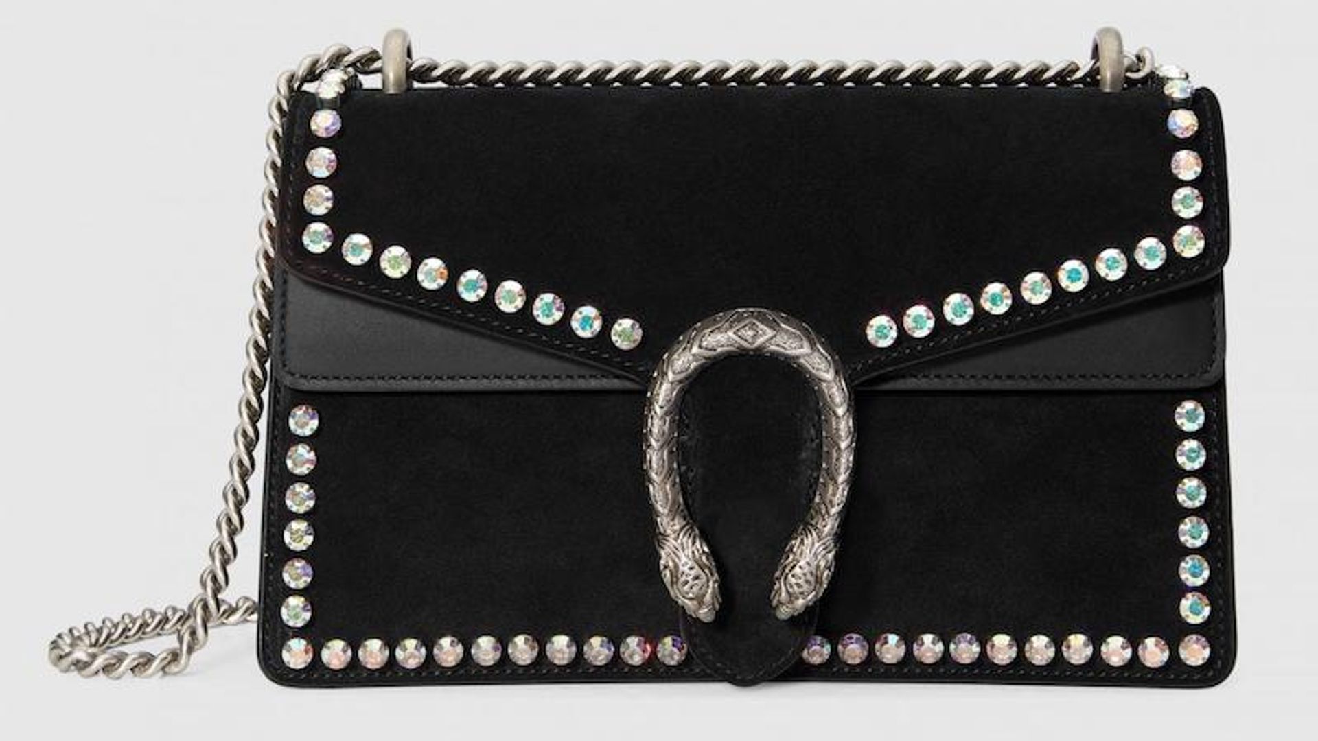 Dionysus handbag Gucci Black in Denim - Jeans - 40680403