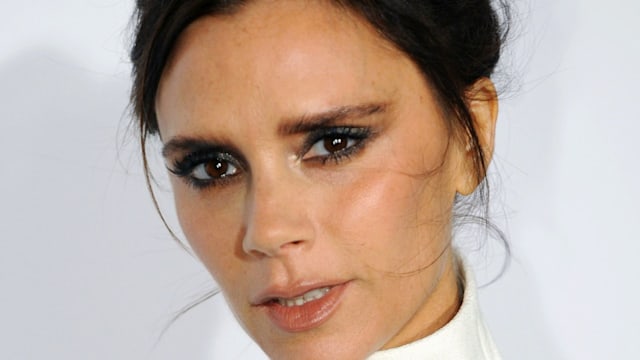 victoria beckham wears white