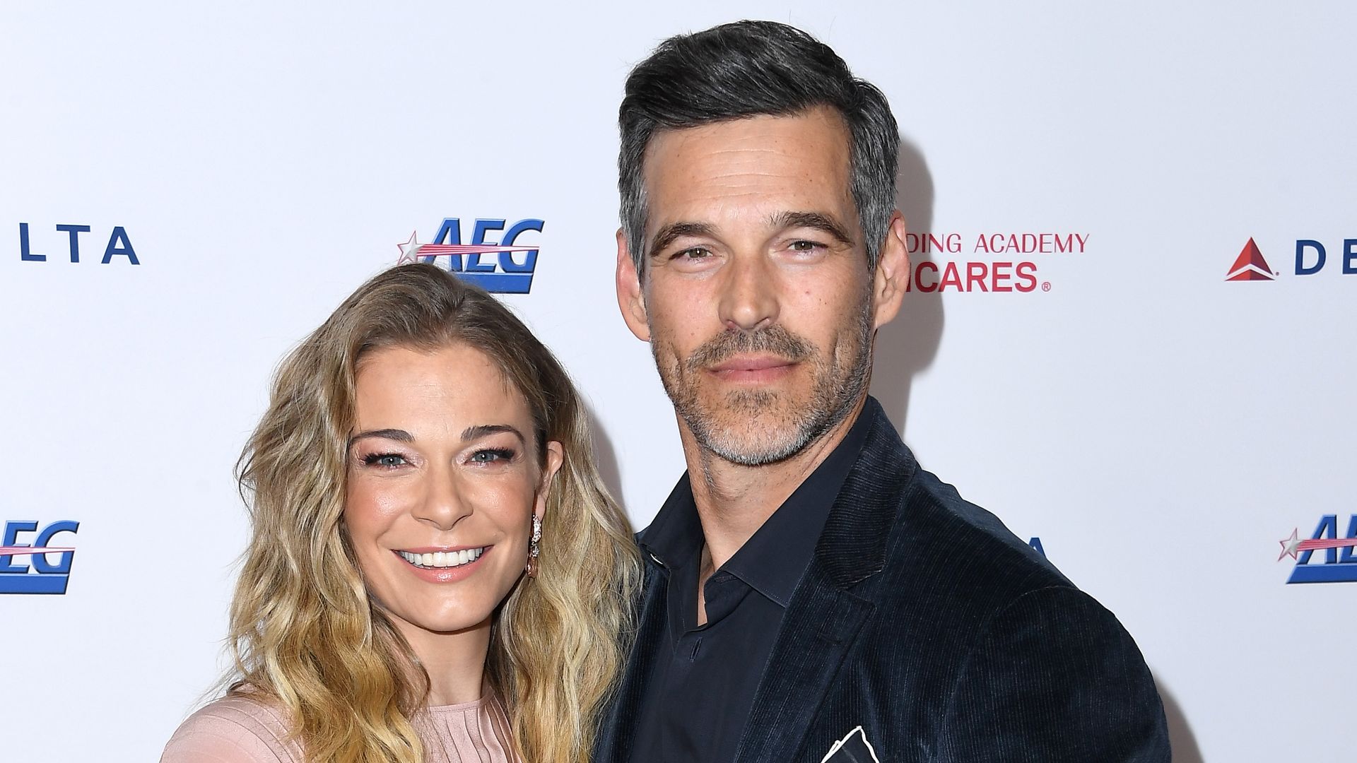 LeAnn Rimes and Eddie Cibrian attend MusiCares Person of the Year honoring Aerosmith at West Hall at Los Angeles Convention Center on January 24, 2020 in Los Angeles, California