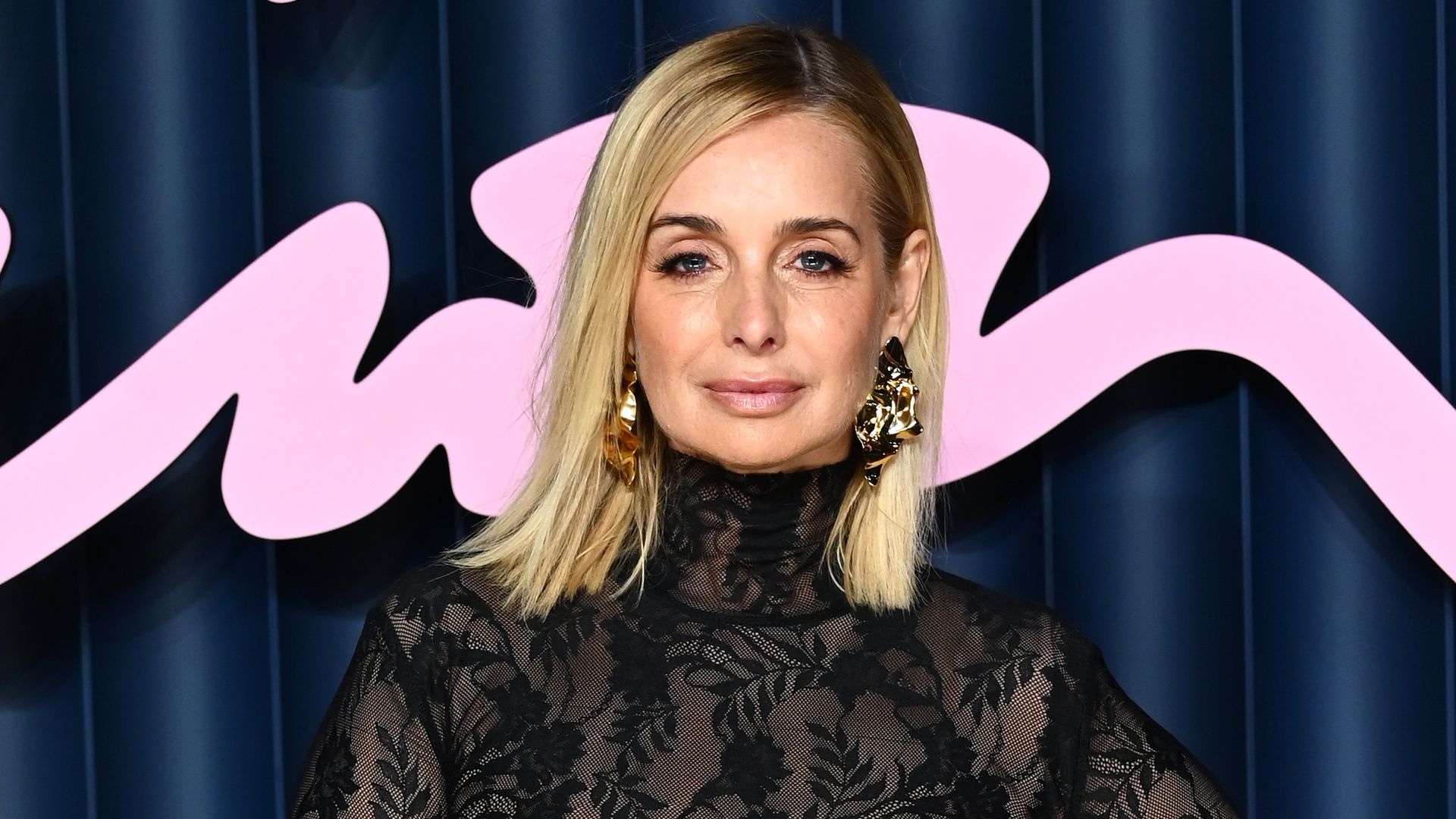 Louise Redknapp's lacy 'naked dress' steals the show at the Fashion Awards