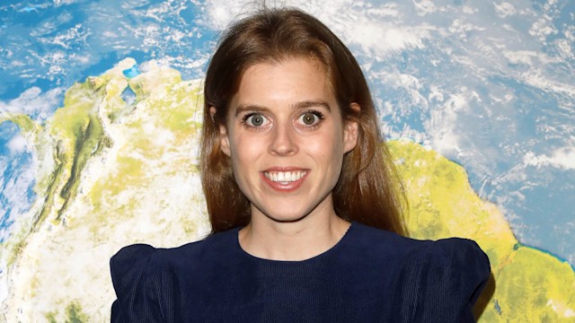 Princess Beatrice attends the "BBC Earth Experience"at Daikin Centre on March 29, 2023 in London, England. 