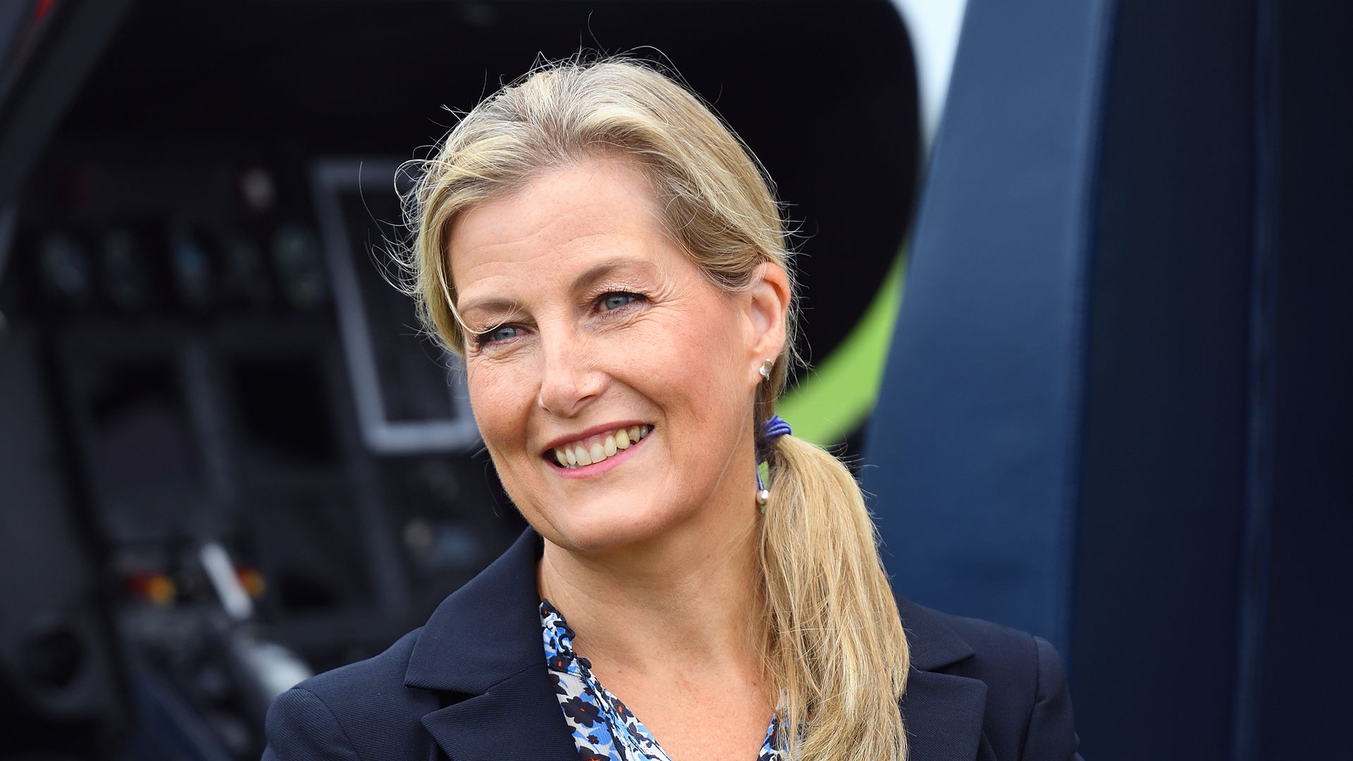 Duchess Sophie pays 'morale boosting' visit to air ambulance service that helped save her life