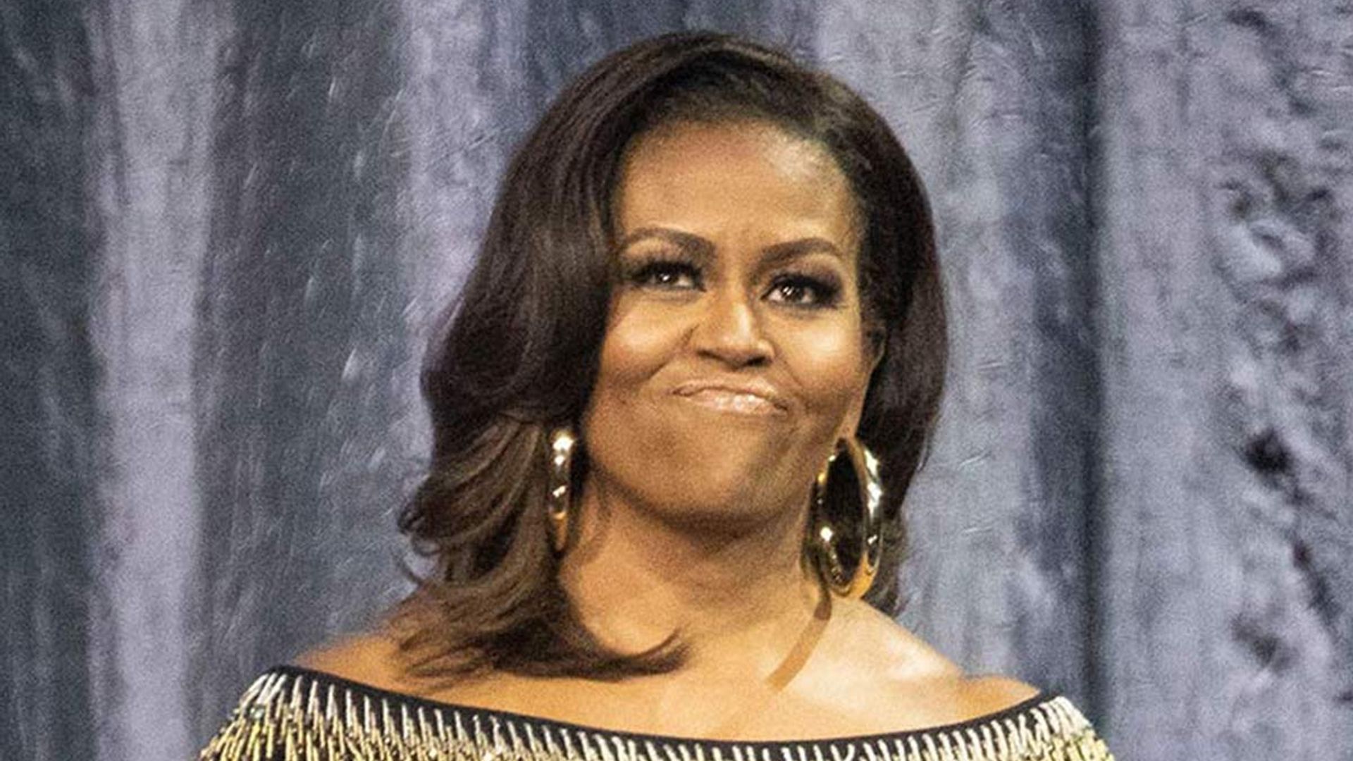 Michelle Obama Stuns In Sheer Dress For Surprise Appearance That Shocks