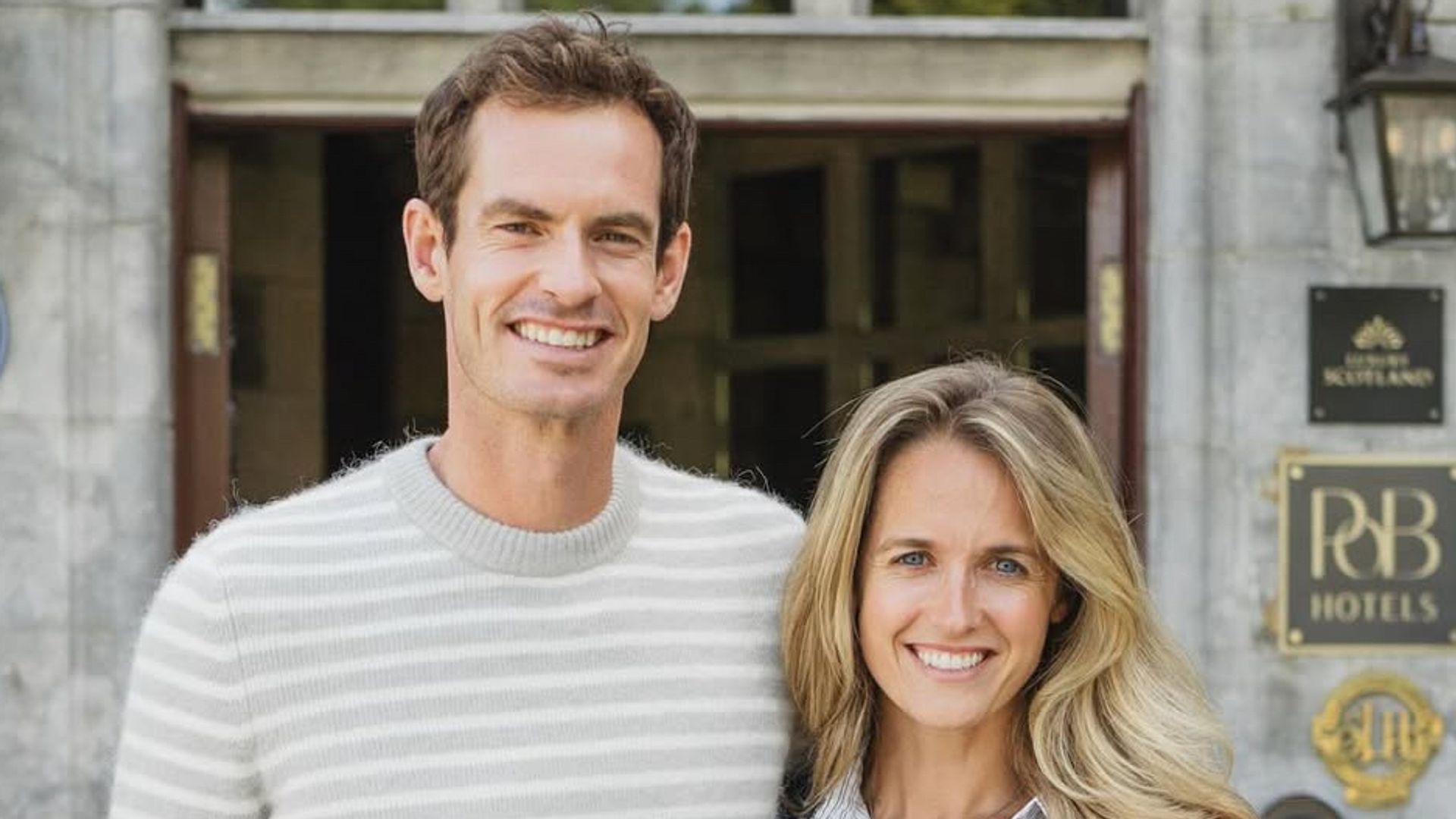 Andy and Kim Murray married at Cromlix in 2015