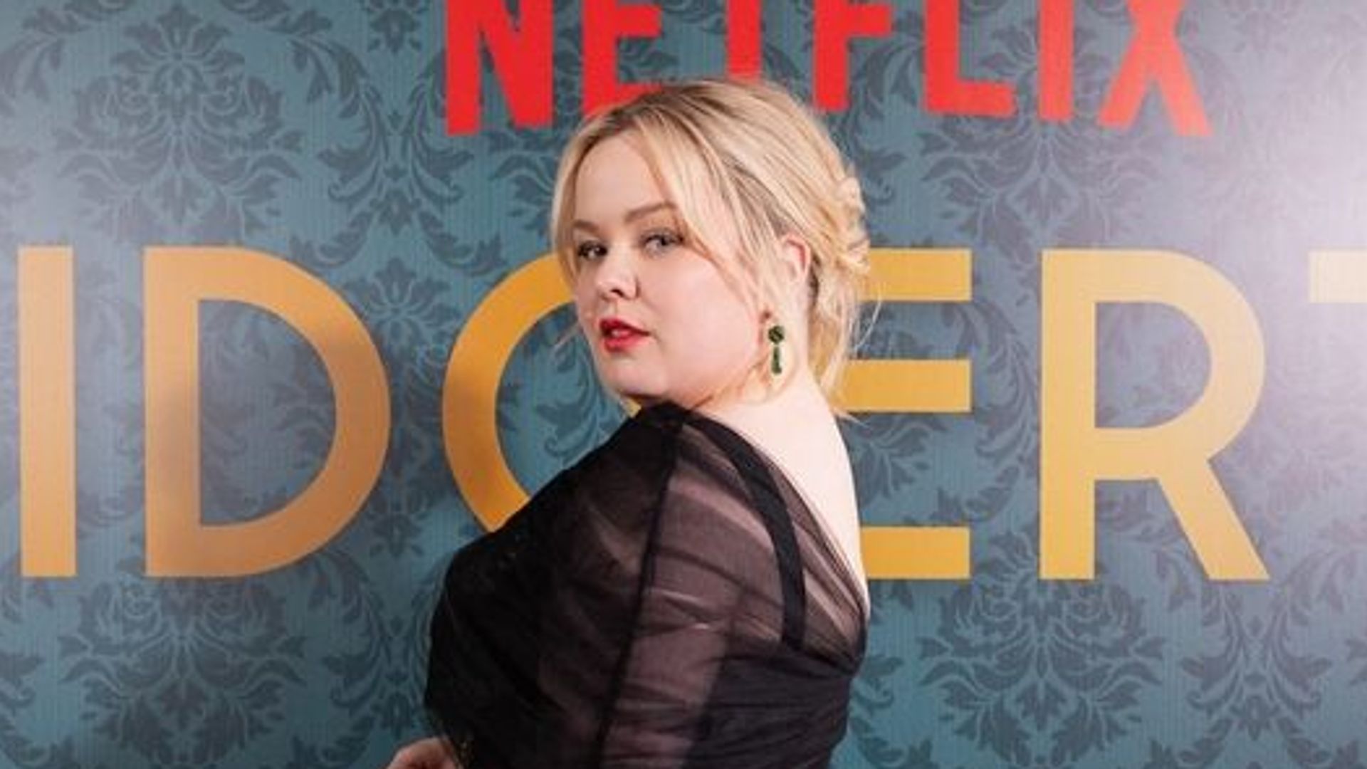 Nicola Coughlan sheer dress