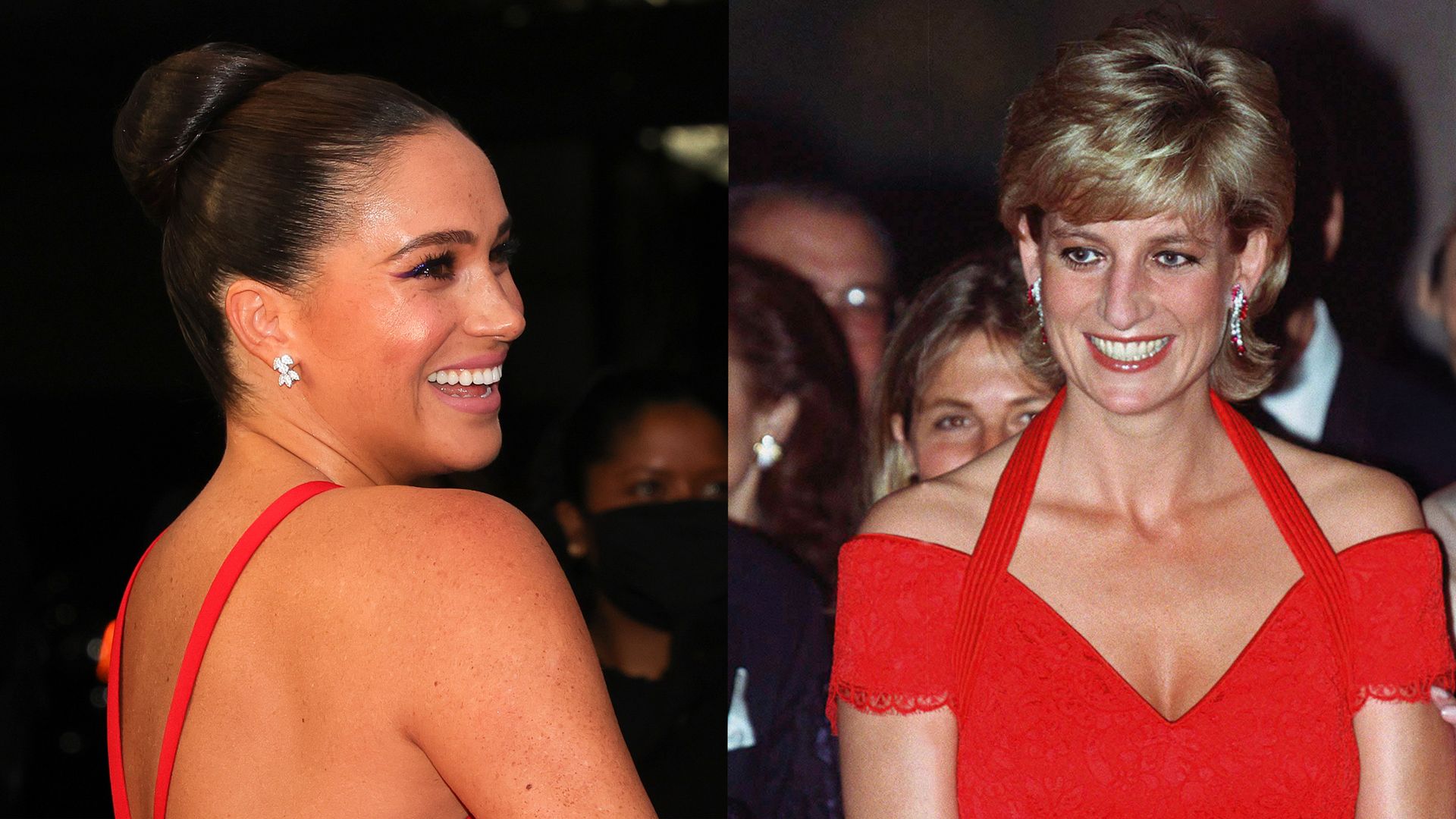 Meghan Markle and Princess Diana