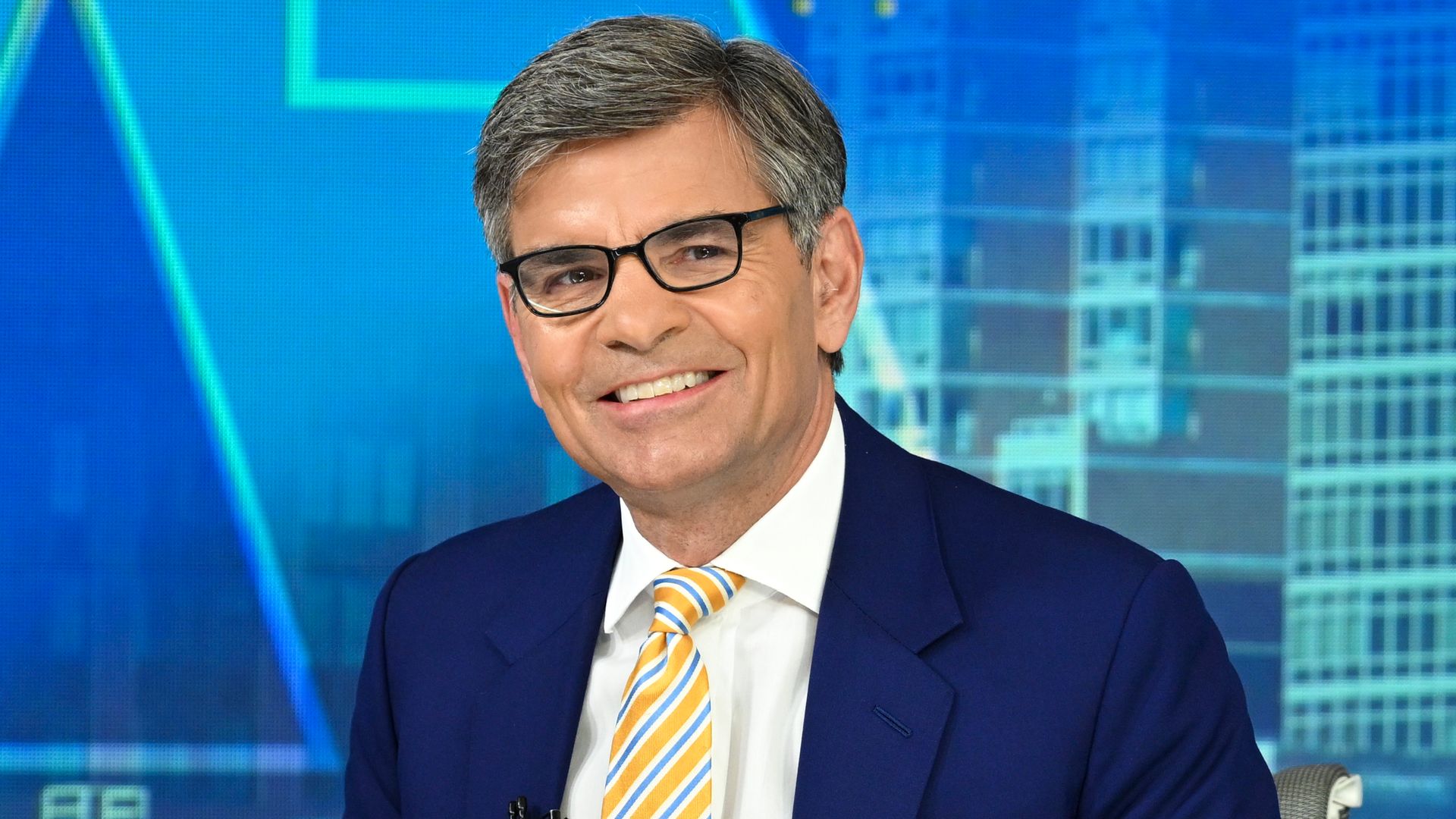 George Stephanopoulos in the GMA studios 
