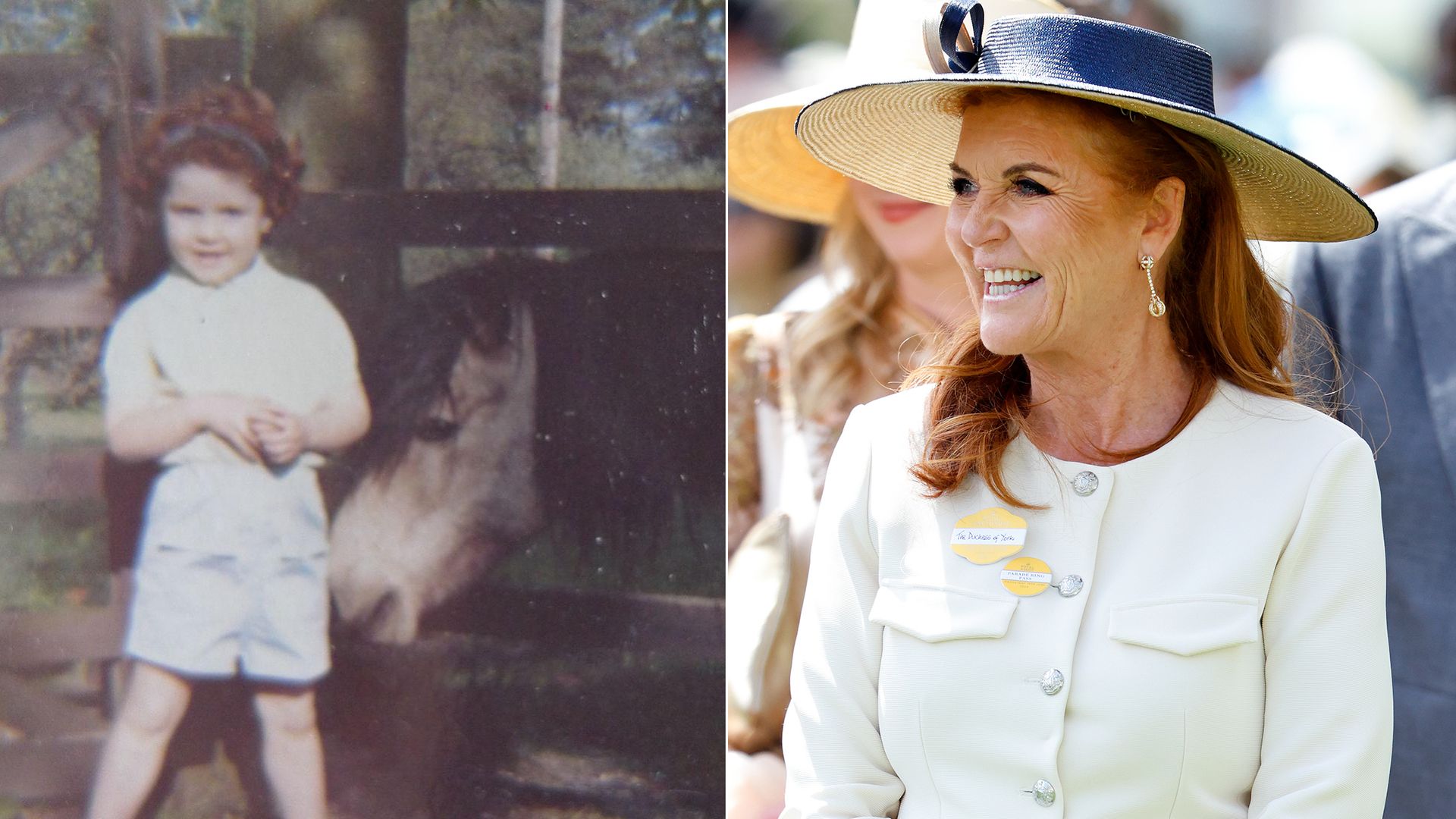 Sarah Ferguson reveals incredible skill in sweet childhood snaps