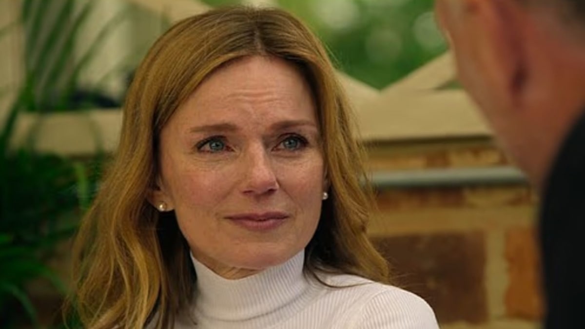 The moment tearful Geri Halliwell-Horner was told about husband Christian's F1 sacking