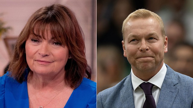 lorraine kelly and sir chris hoy 