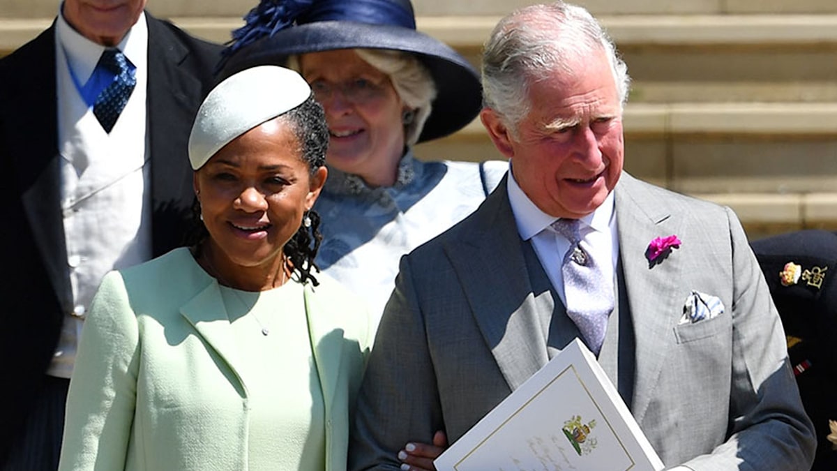 Doria Ragland's looks of love during the royal wedding - video | HELLO!