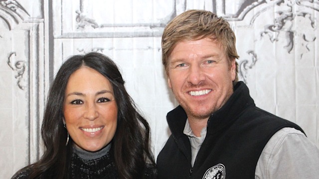Chip Gaines and Joanna Gaines discuss their hit show "Fixer Upper" at AOL Studios In New York on December 8, 2015 in New York City