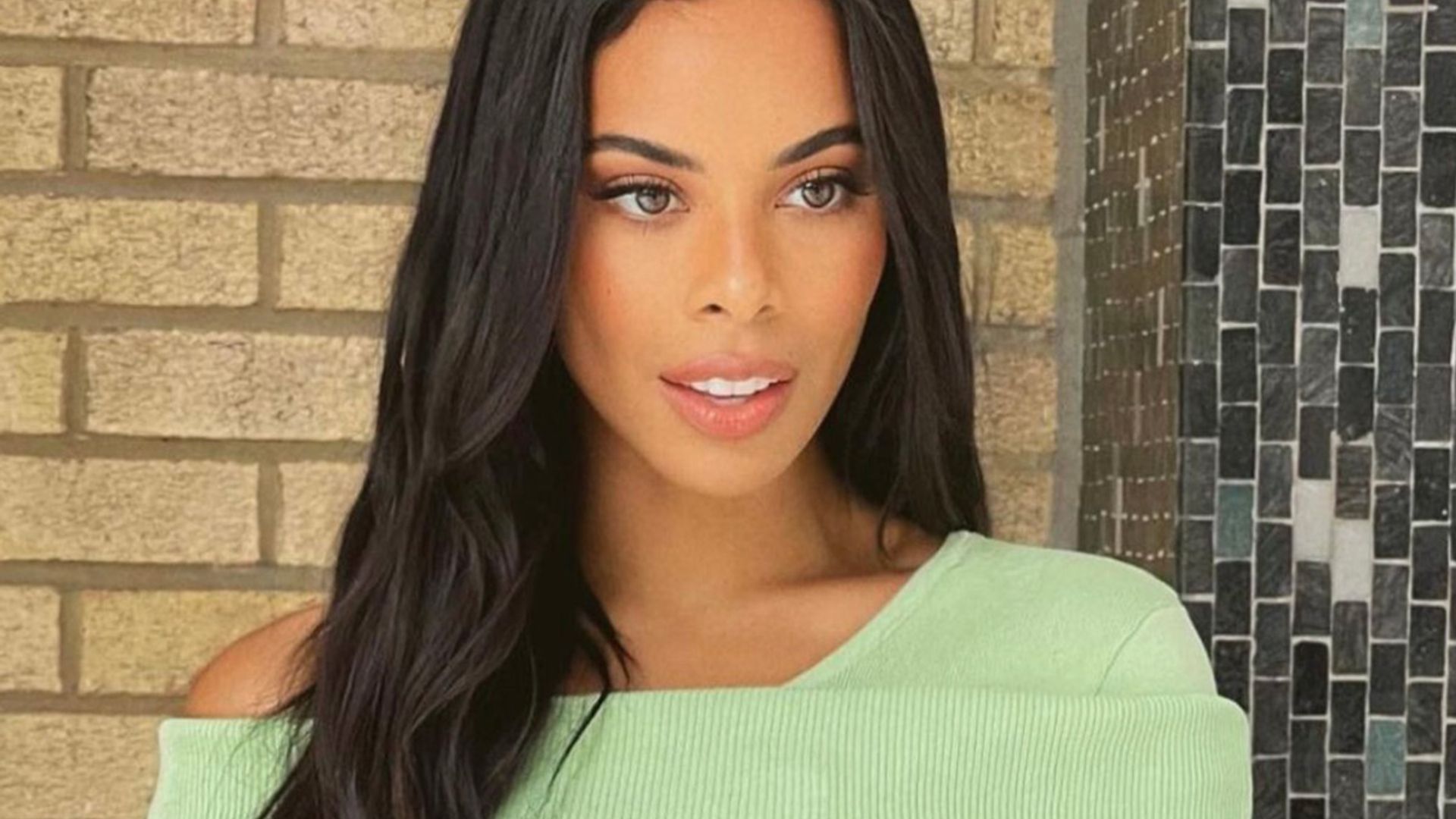 rochelle humes mint top instagram