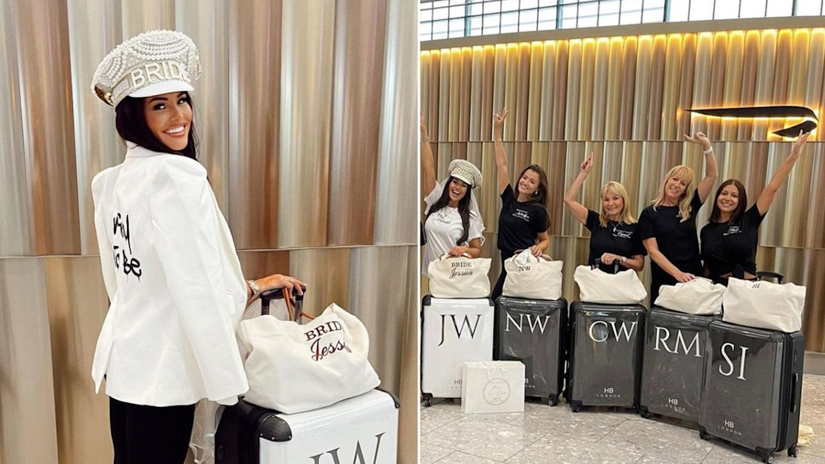 Jess Wright embarks on lavish hen do - see epic photos | HELLO!