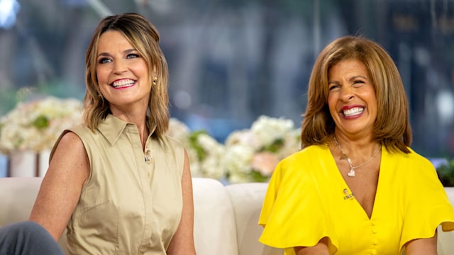 Savannah Guthrie and Hoda Kotb on Today