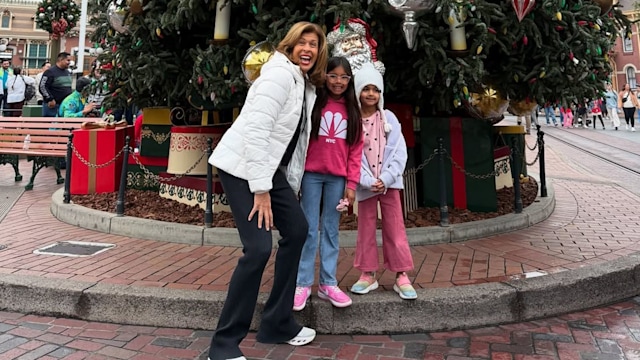 Hoda Kotb's magical adventure with her two daughters – see the heartwarming pictures 
