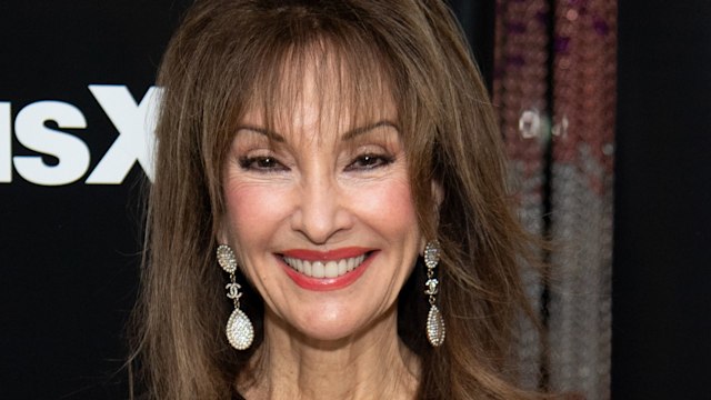 Susan Lucci attends SiriusXM's Radio Andy Theater Live at The Green Room 42 on January 22, 2024 in New York City. (Photo by Noam Galai/Getty Images for SiriusXM)