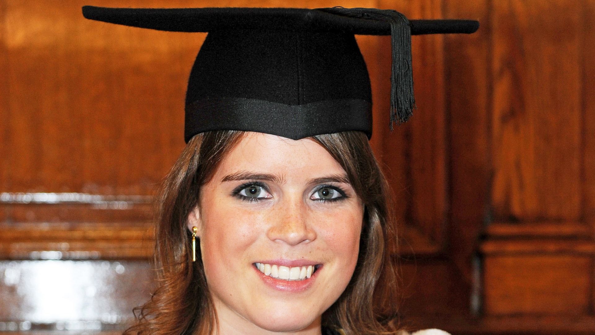 Princess Eugenie on the day of her graduation