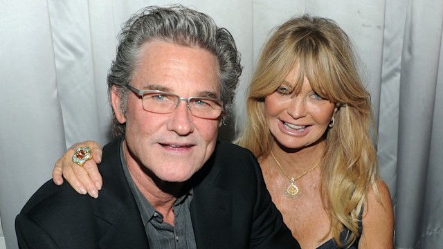 Goldie Hawn and Kurt Russell 