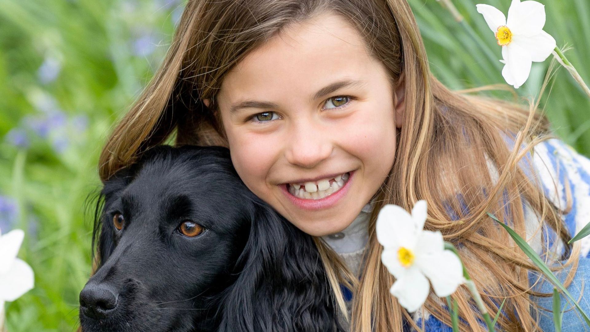 Princess Charlotte with dog Orla