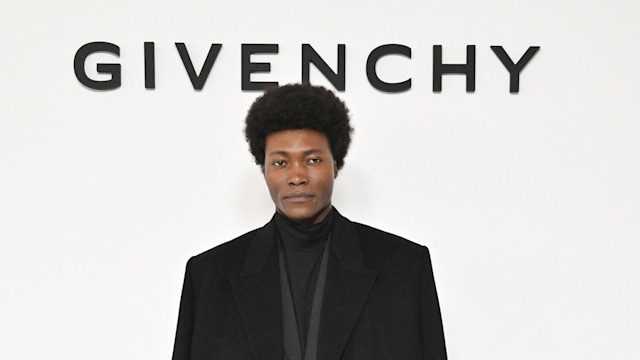 Benjamin Clementine at the Givenchy Menswear Fall-Winter 2023-2024 show 