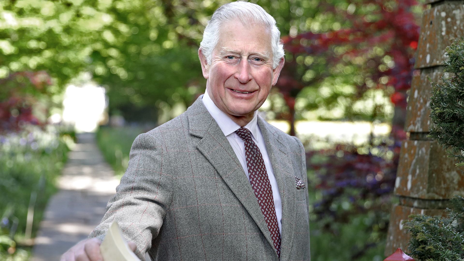 Prince Charles, Prince of Wales poses for a photo at Highgrove House on May 13, 2019 in Tetbury, England