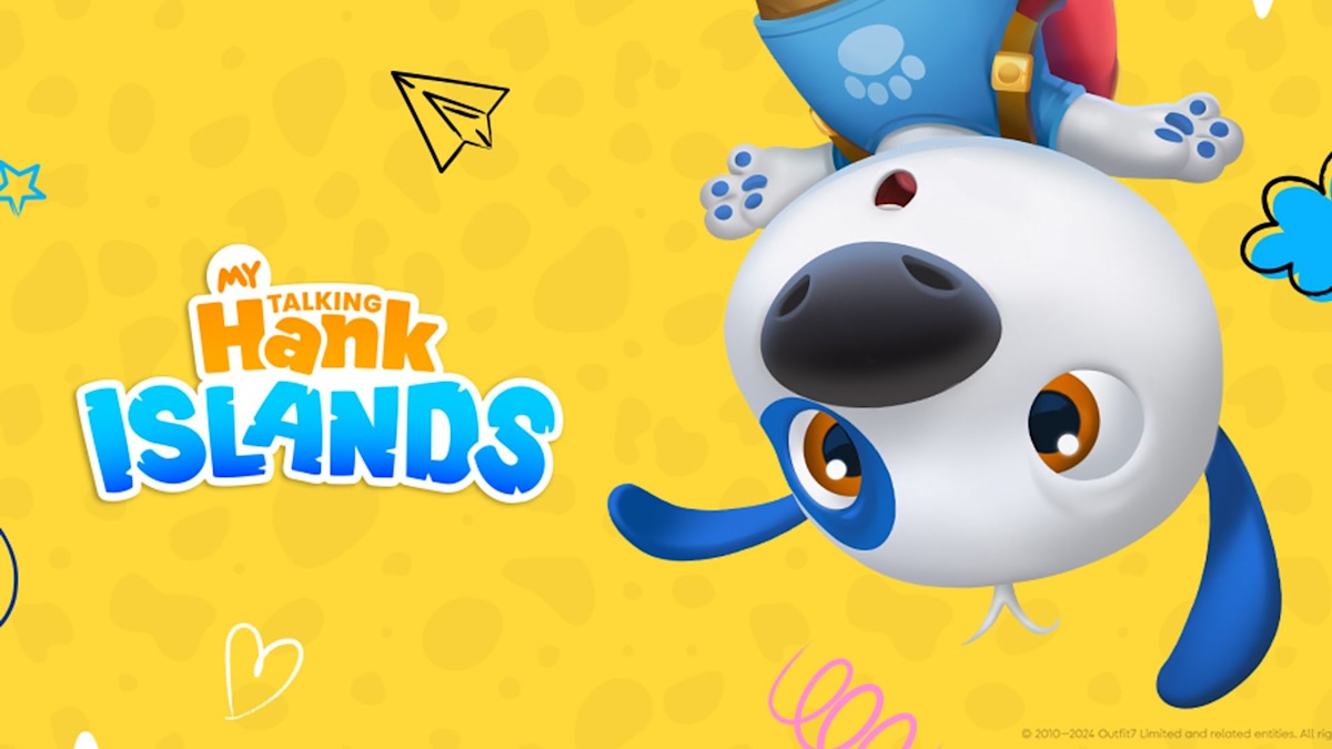 Your first look at mobile game My Talking Hank: Islands and why it makes  the perfect family summer entertainment | HELLO!