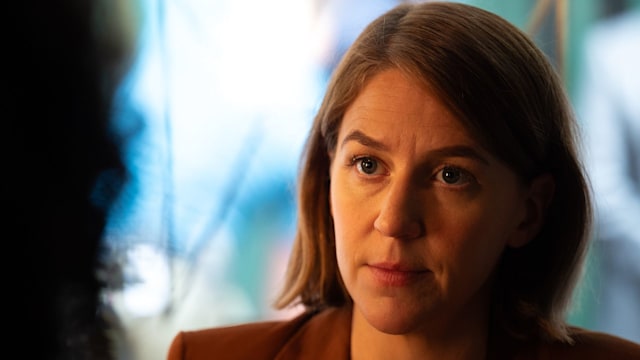 Gemma Whelan as DI Sarah Collins in The Tower