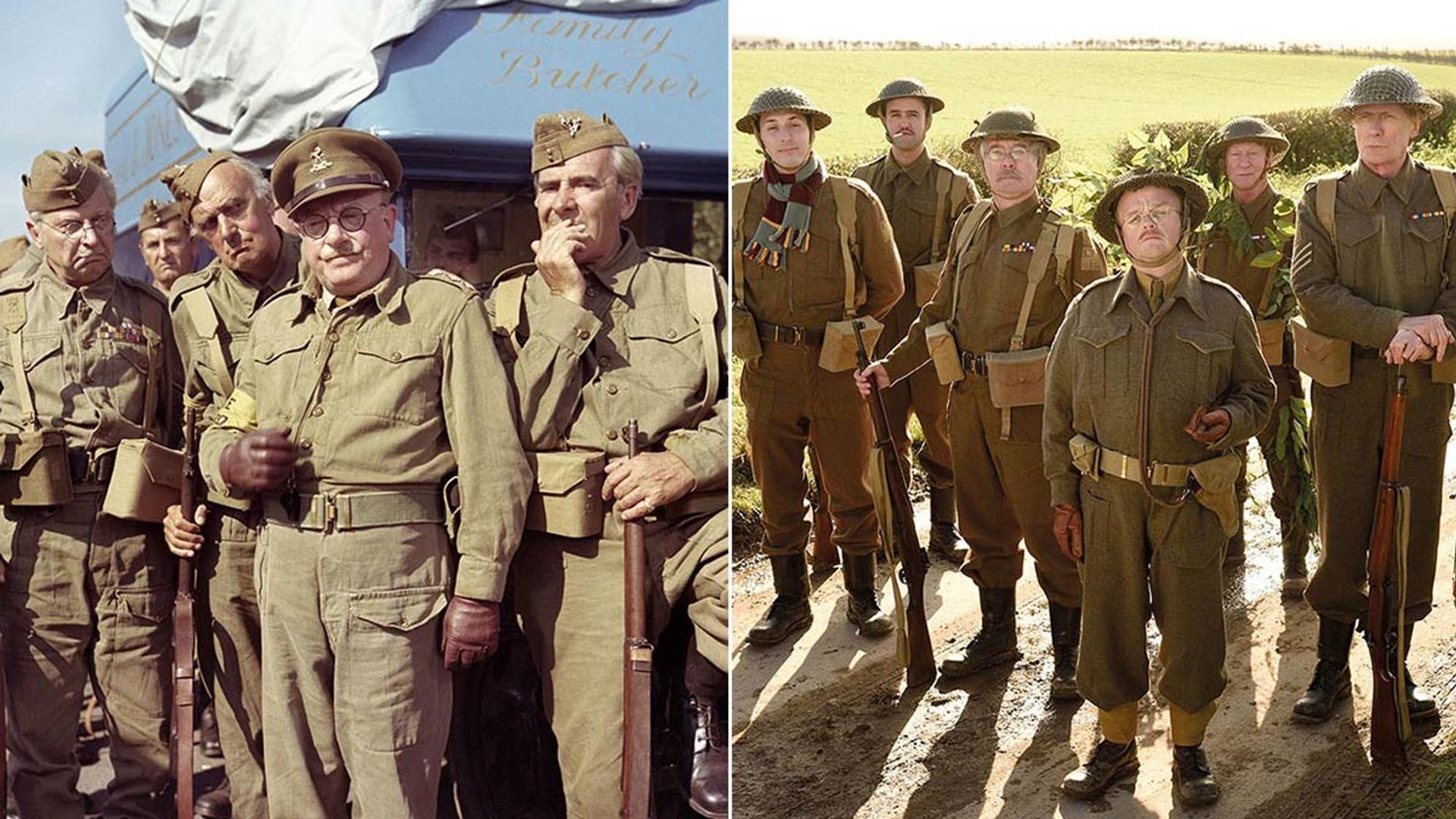 dads army cast then now