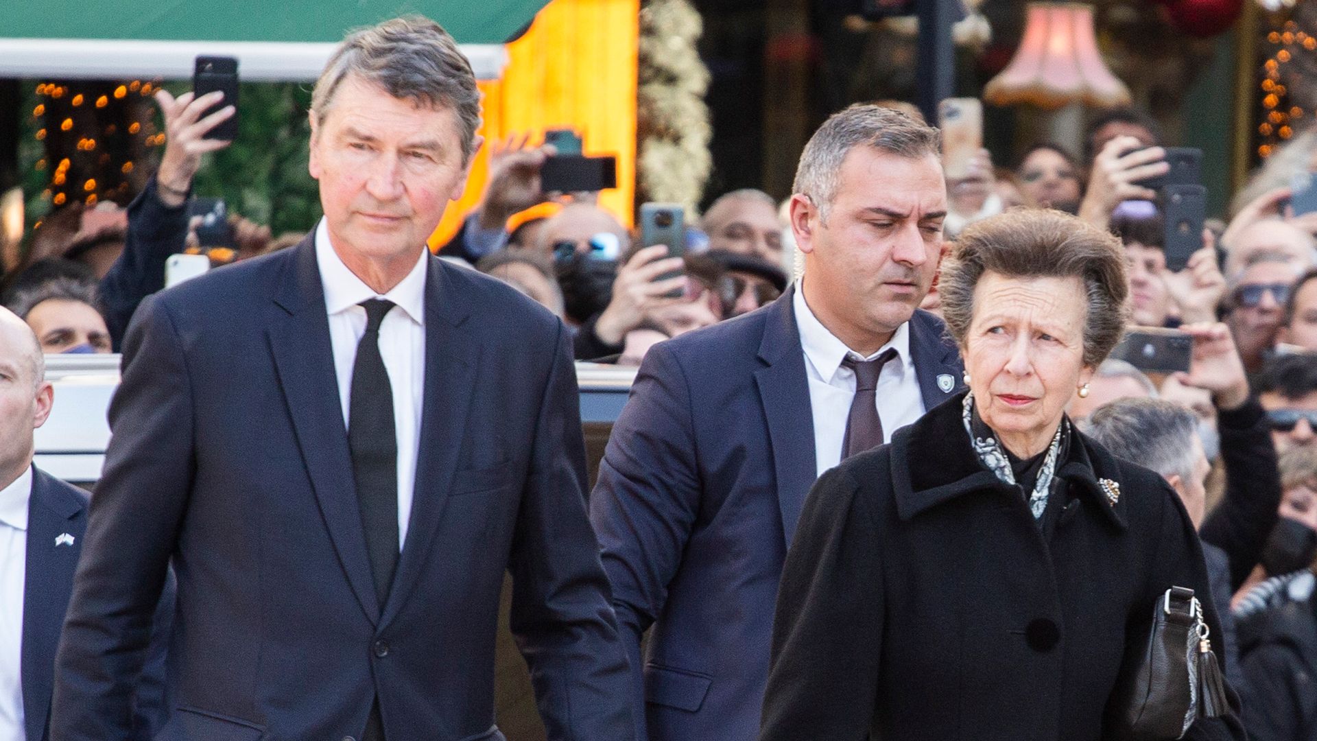 Princess Anne’s husband pictured in crutches following home incident