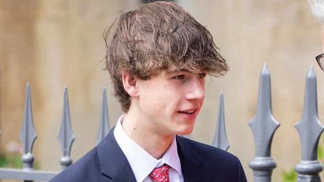 James, Earl of Wessex attends the traditional Easter Sunday Mattins Service at St George's Chapel